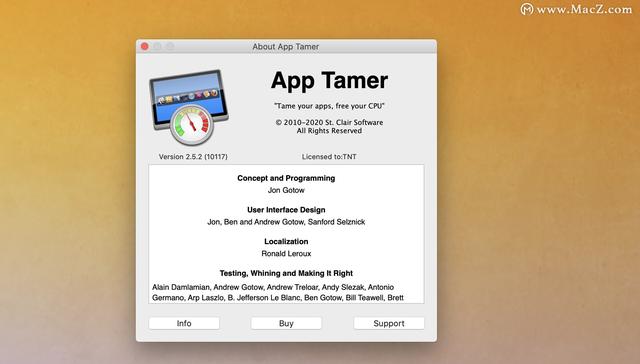 App Tamer for Mac(CPU优化电池管理软件)