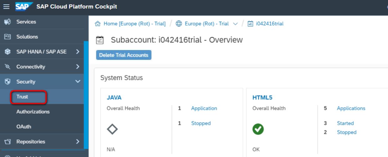 如何将SAP云平台Neo环境的Subaccount注册到IAS服务里