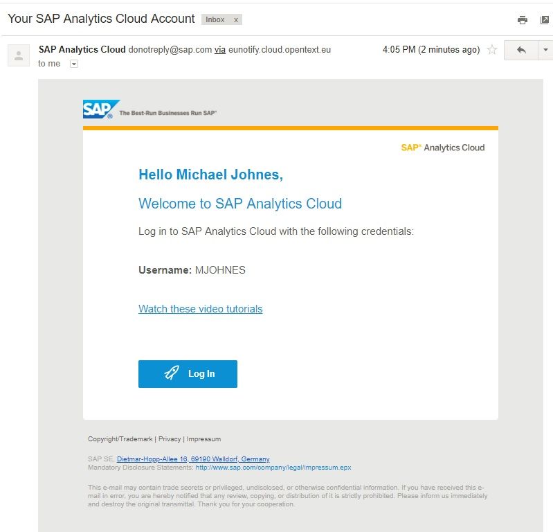 怎么进行SAP Analytics Cloud和Cloud for Customer之间的Single Sign on配置