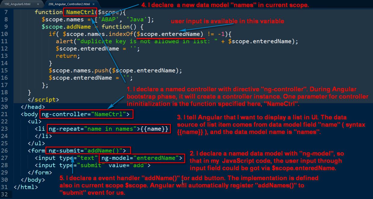 如何進(jìn)行SAP UI5和Angular里控制器Controller實(shí)現(xiàn)邏輯比較