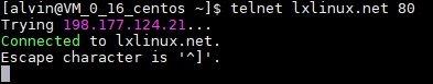 如何使用telnet测试指定端口的连通性