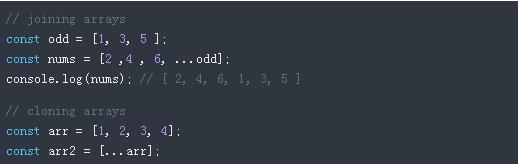 JavaScript扩展运算符的简写方法