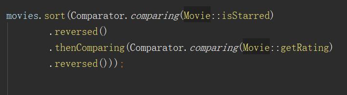 JAVA如何像SQL一样对List对象集合进行排序