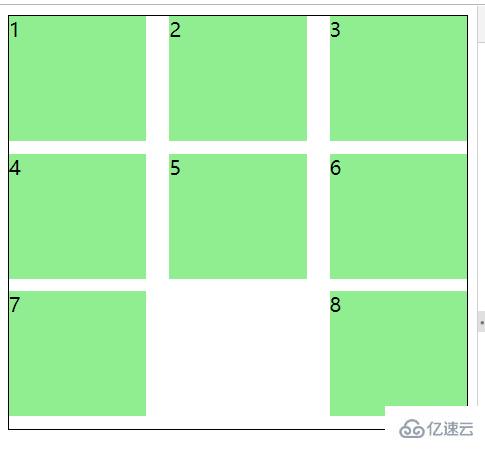 如何使用CSS Flex 布局 space-between实实现最后一行左对齐