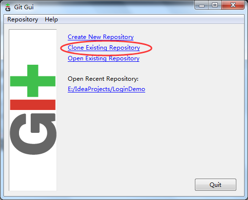 Git Gui的使用方法