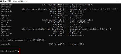 如何更新Anaconda中的包