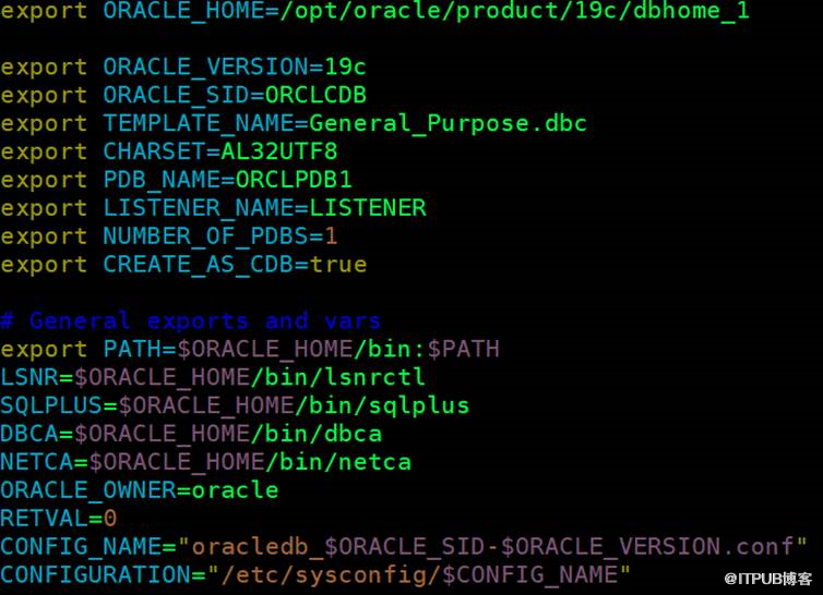 Oracle RPM包安装Oracle19c