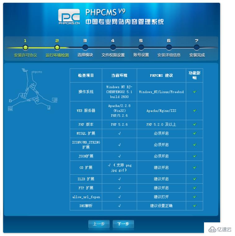 安装phpcms v9版本的方法