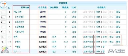 phpcms添加栏目的方法