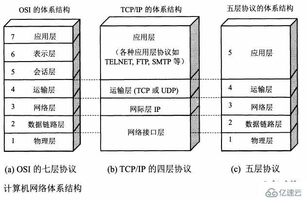 有哪些常见的计算机网络体系结构