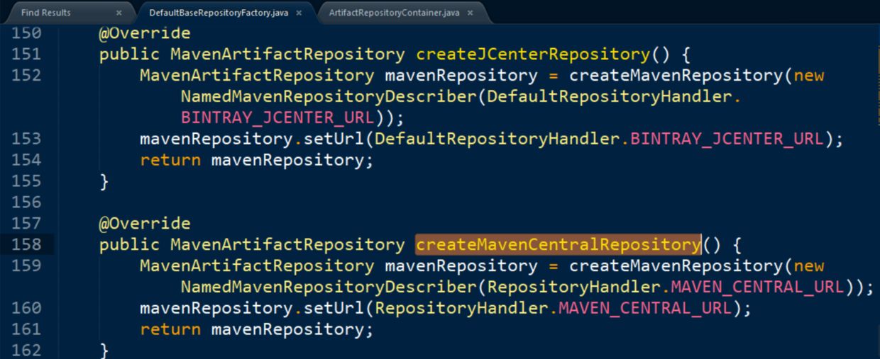 build.gradle里repositories的mavenCentral实现原理是什么