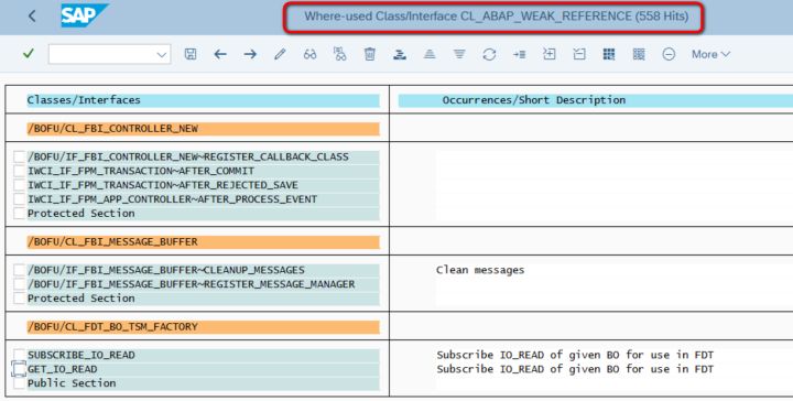 怎么理解SAP ABAP和Java里的弱引用和软引用