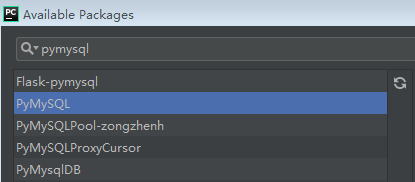 pycharm安裝mysql的方法