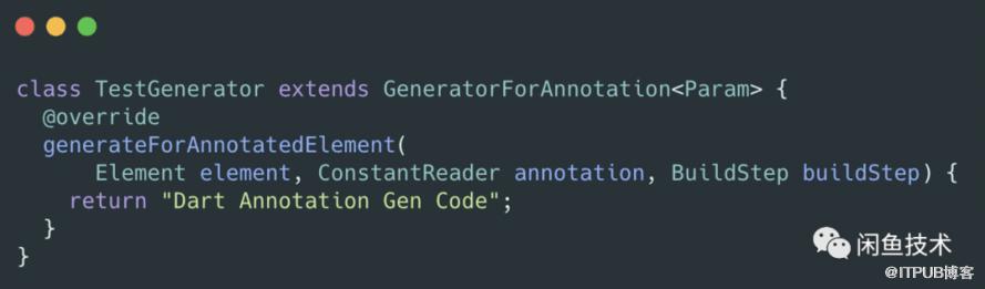 Dart中怎么通過注解生成代碼