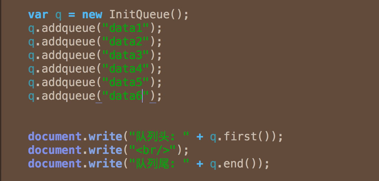 JavaScrip中是如何实现数据结构队列动画