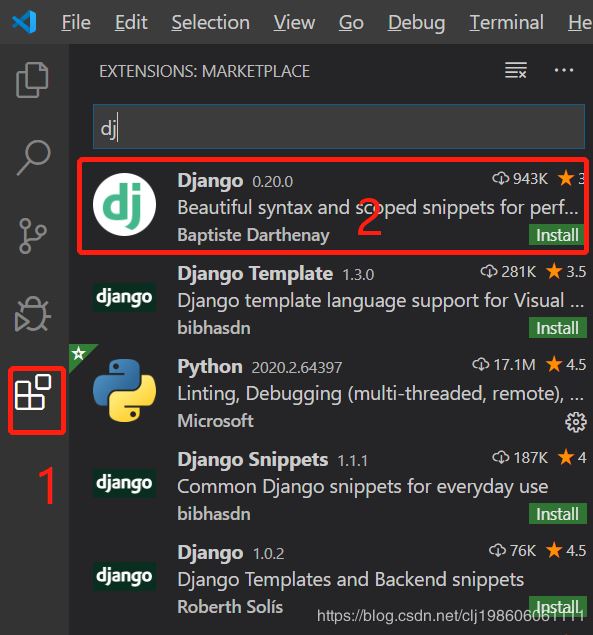 vscode调试django项目的方法