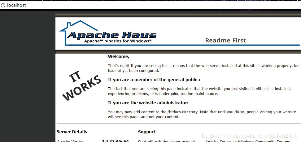 Apache+PHP+MySQL搭建PHP开发环境图文教程