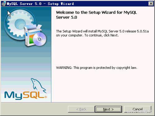 如何在windows下安装MySQL5.0