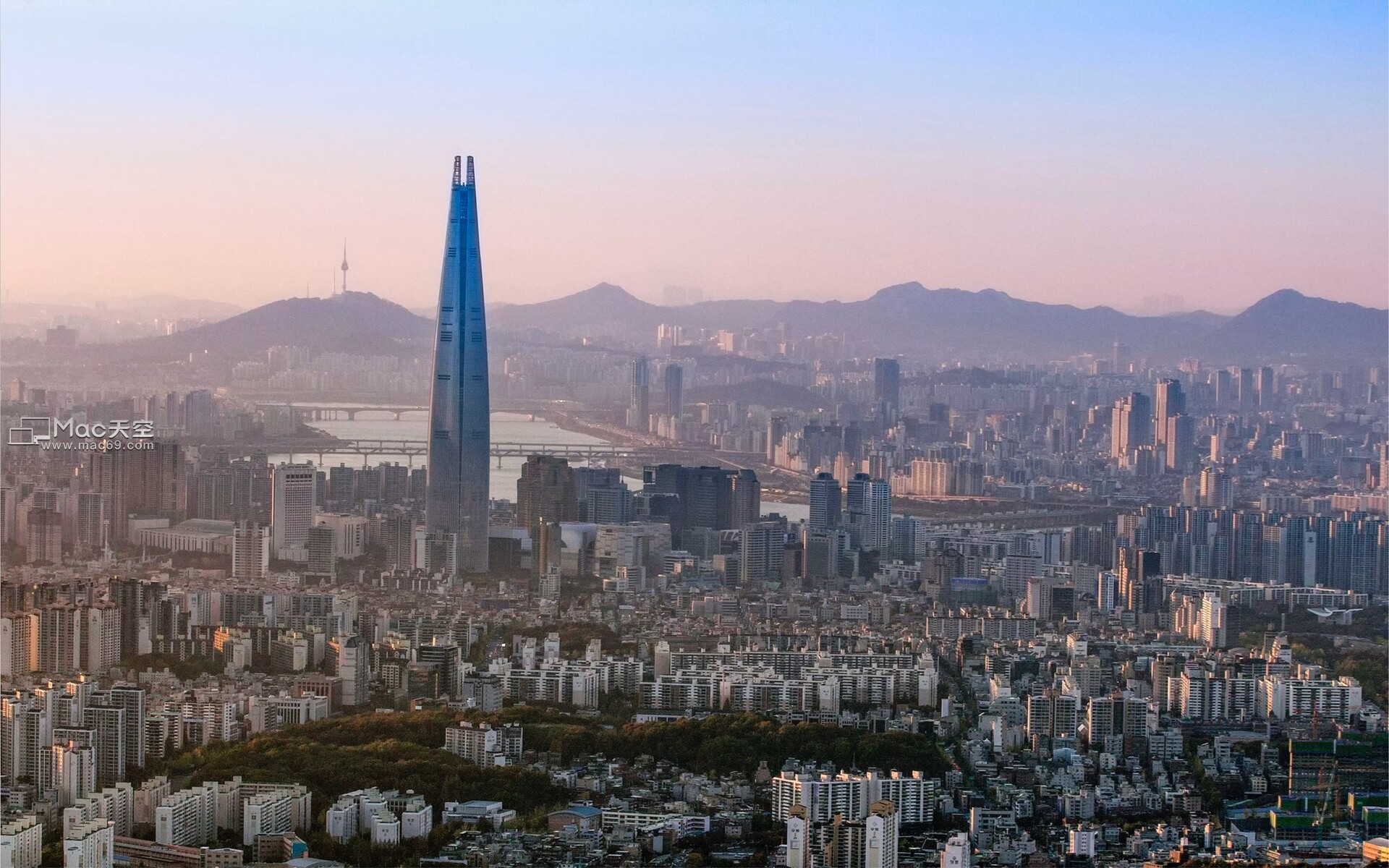 好看的韩国首尔城市风光Mac动态壁纸有哪些