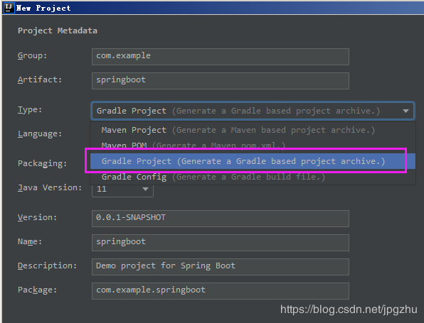 IDEA使用Gradle构建SpringBoot项目工程的方法