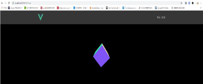vue页面引入three.js如何实现3d动画场景的方法