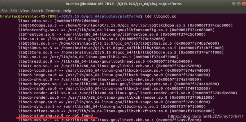 Ubuntu18.04下Qt出现qt.qpa.plugin:Could not load the Qt platform plugin “xcb“错误怎么办