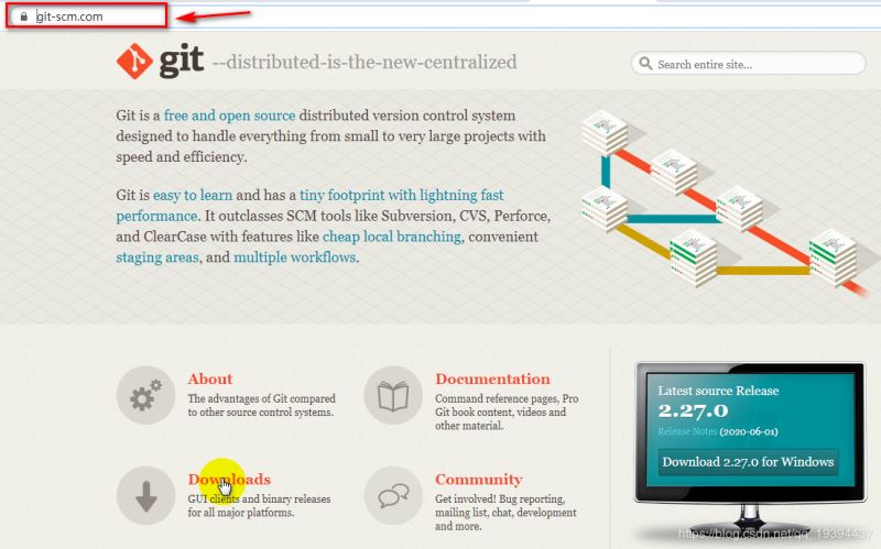 Windows系统下的Git 2.7最新下载的方法