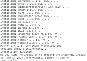 在linux下安装anaconda的方法是什么
