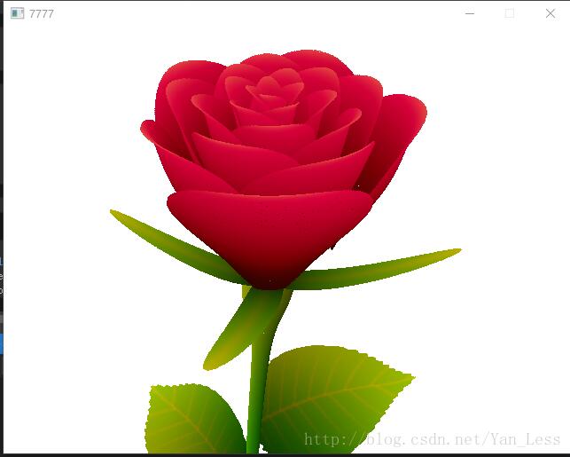 C语言实现爱情红玫瑰的方法