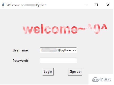 python做一個(gè)登錄注冊(cè)界面的方法