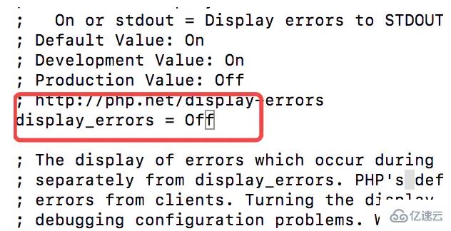 mac中php错误日志的配置方法
