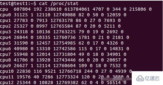 Linux中计算特定CPU使用率的方法