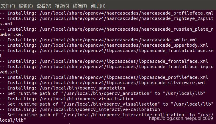 在ubuntu中如何安装opencv