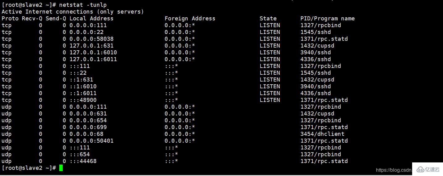 linux查看端口被哪个进程占用的方法