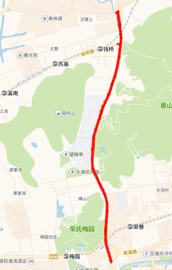 利用Python的folium包绘制城市道路图的实现示例