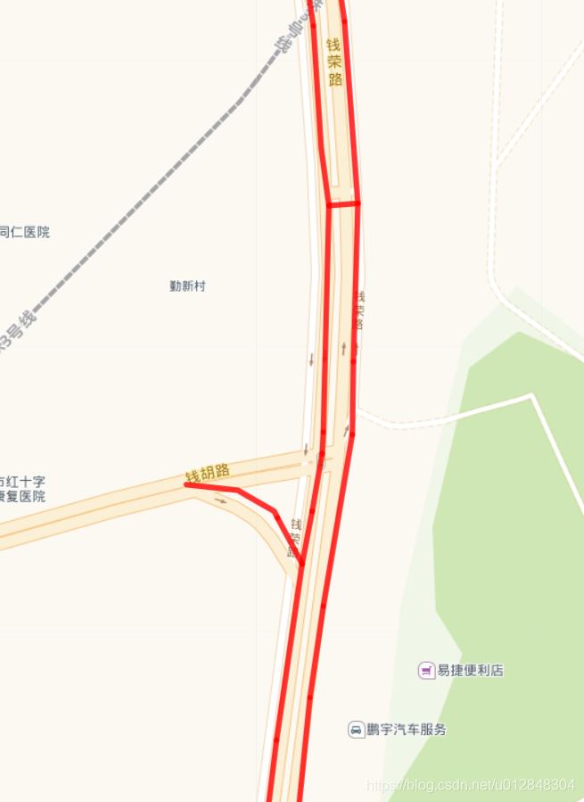 利用Python的folium包绘制城市道路图的实现示例