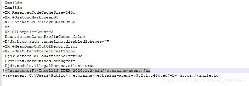 win10 下 idea2020安装 JetBrains-agent.jar 包后闪退的问题及解决办法