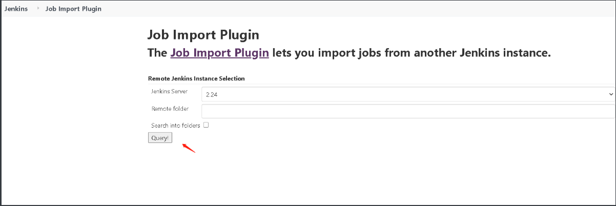 在Jenkins中如何迁移job Import Plugin插件