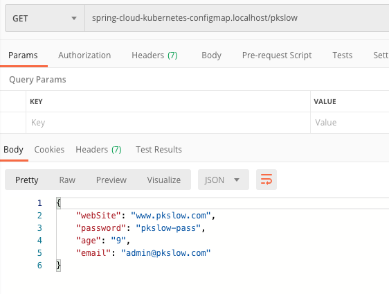 Springboot整合Spring Cloud Kubernetes讀取ConfigMap支持自動(dòng)刷新配置的教程