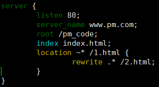 Nginx Rewrite的配置语法有哪些
