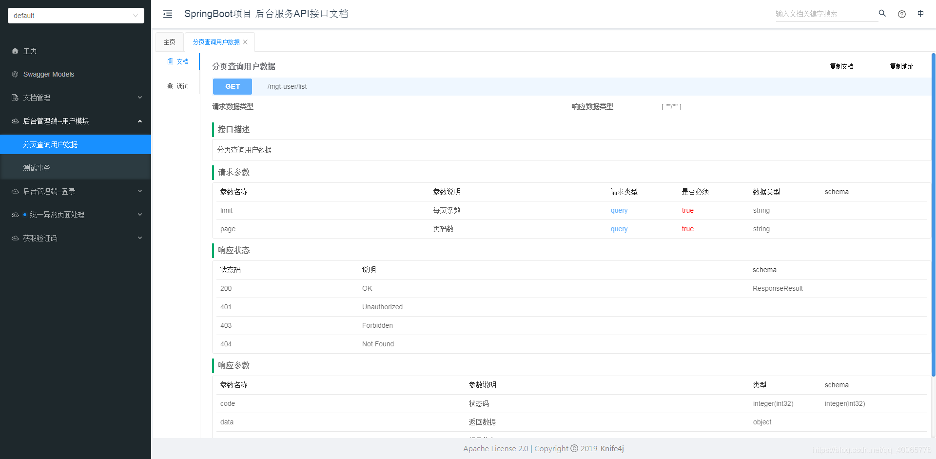 如何在SpringBoot中实现整合knife4j