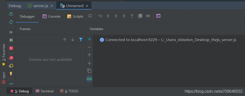 PHPStorm 2020.1 如何调试 Nodejs