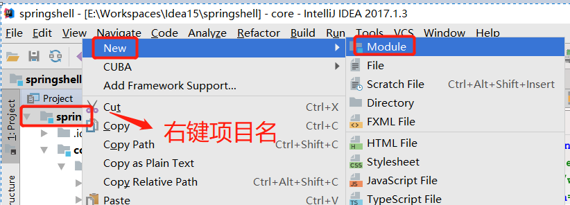 基于IDEA如何建立module