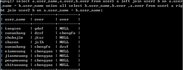 SQL之Join的使用详解