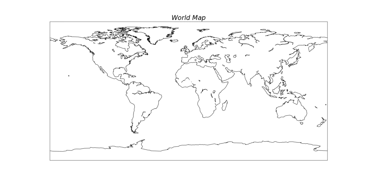 利用python繪制中國地圖（含省界、河流等）