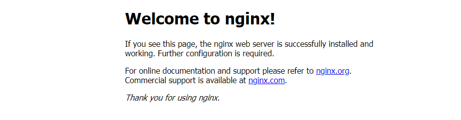 Docker安裝Nginx的方法教程