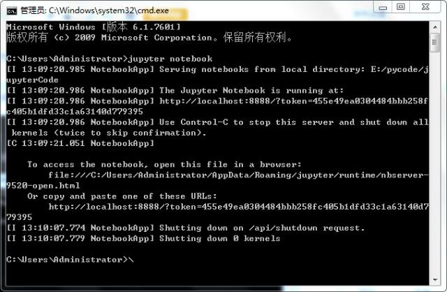 Python安装Jupyter Notebook配置使用的方法