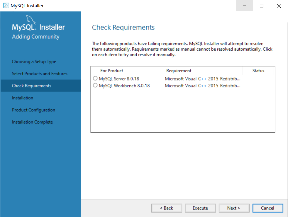 MySQL8如何安装Installer版