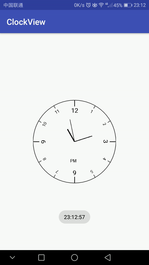 Android如何实现绘制钟表
