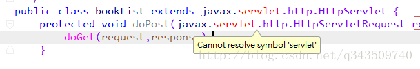 IntelliJ IDEA里找不到javax.servlet的jar包怎么解决